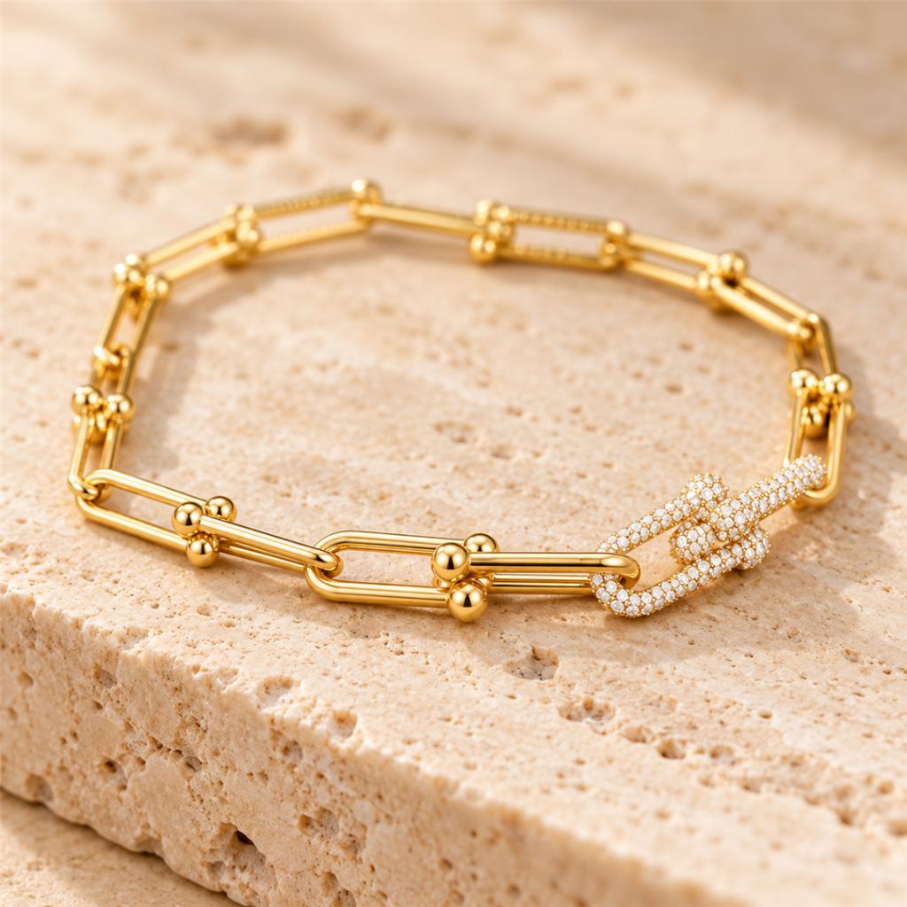 Crystal Link Bracelet