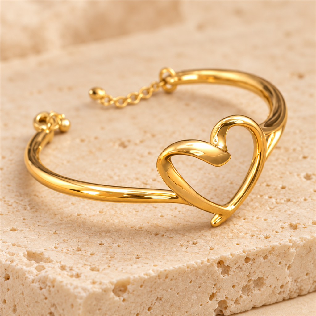 Open Heart Cuff